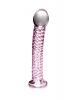 Icicles No 53 Pink Glass Massager Sex Toy Product Image 1
