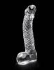 Icicles No 61 Clear Glass Realistic Dildo Sex Toy Product Image 3