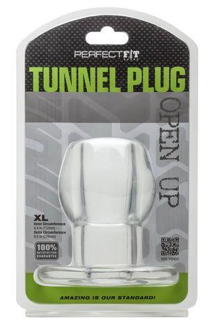 Tunnel Plug XL Clear Sex Toy Product