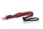 Scarlet Couture Diamond Flogger Black Red Sex Toy Product