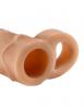 Perfect 1 inch Extension with Ball Strap Beige Sex Toy Product Image 4