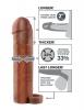 Perfect 2 inches Extension Ball Strap - Brown	 Sex Toy Product Image 2