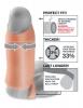 Real Feel Enhancer XL Extension - Beige	 Sex Toy Product Image 2