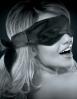Fetish Fantasy Black Satin Blindfold OS Sex Toy Product Image 4