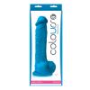 Colours Pleasures 8 inches Silicone Dildo - Blue Sex Toy Product Image 2