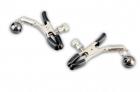 Lux Fetish Clip With Black Bell Nipple Clamps Sex Toy Product