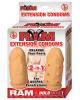 Ram Extension Condoms Beige Sex Toy Product Image 3
