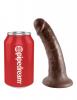 King Cock 6 Inches Brown	Dildo Sex Toy Product Image 1