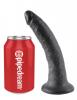 King Cock 7 Inches Dildo Black	 Sex Toy Product Image 2