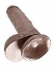 King Cock 7" Cock - Brown Sex Toy Product Image 3