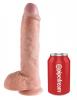 King Cock 10" Cock - Beige Sex Toy Product Image 4