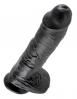 King Cock 10" Cock - Black Sex Toy Product Image 4