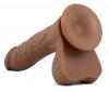 X5 Grinder Latin Realistic Dildo Brown Sex Toy Product Image 4