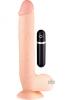 Maxx Men Vibrating 11 inches Straight Dong Beige Sex Toy Product Image 1