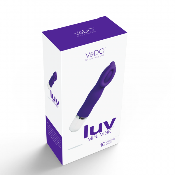 Luv Mini Vibe Into You Indigo Purple Sex Toy Product