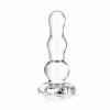 Glass Butt Plug 4 Inches Clear Sex Toy Product Image 1