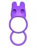 Fantasy C-Ringz Twin Teazer Rabbit Ring Purple Sex Toy Product Image 2