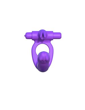 Fantasy C-Ringz Silicone Double Penetrator Rabbit Sex Toy Product