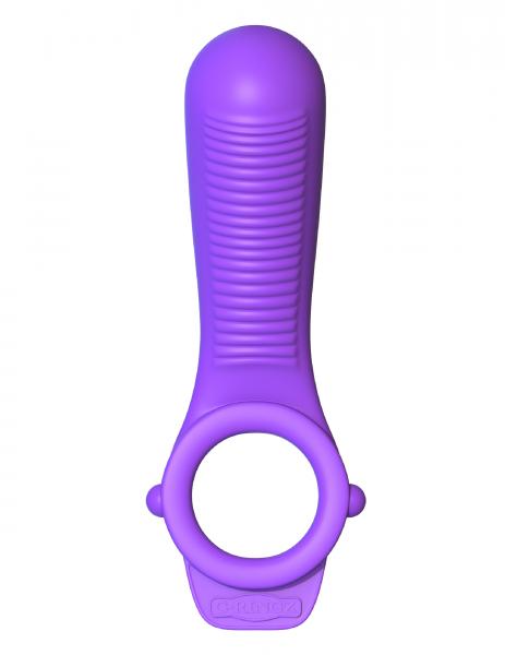 Fantasy C-Ringz Ride N Glide Couples Ring Purple Sex Toy Product