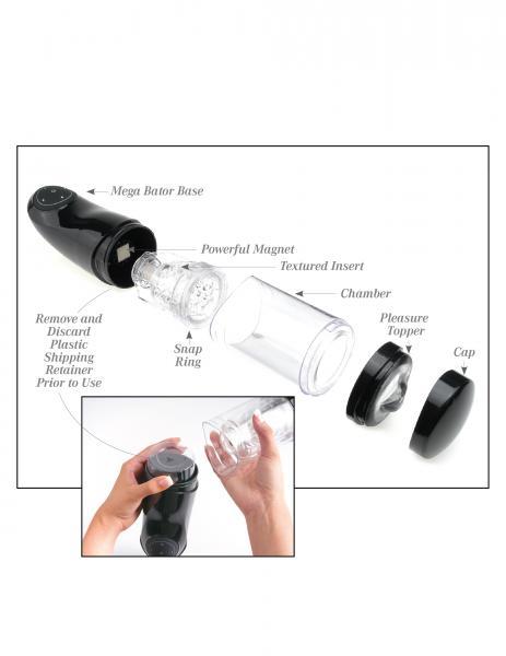 Mega Bator Rechargeable Strokers Ass	 Sex Toy Product