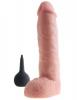 King Cock 11 inches Squirting Dildo Beige Sex Toy Product Image 2