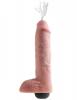 King Cock 11 inches Squirting Dildo Beige Sex Toy Product Image 1