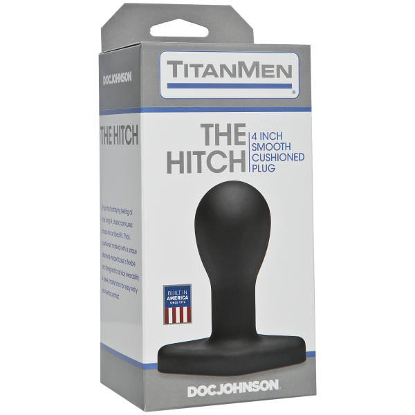 Titanmen The Hitch Black Butt Plug Sex Toy Product