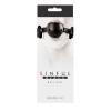 Sinful Black Ball Gag Sex Toy Product Image 2