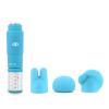 Revitalize Massage Kit with 3 Silicone Attachments Blue Sex Toy Product Image 1