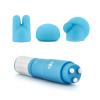 Revitalize Massage Kit with 3 Silicone Attachments Blue Sex Toy Product Image 4