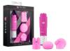 Rose Revitalize Massage Kit with 3 Silicone Attachments Pink Sex Toy Product Image 2