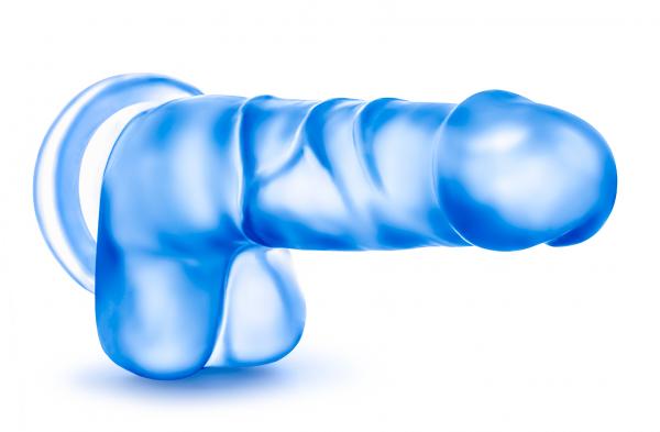 Sweet N Hard #4 Dong With Suction Cup & Balls Blue Sex Toy Product