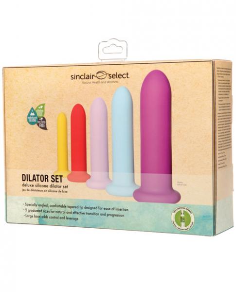 Sinclair Select Silicone Dilator Set Of 5 Dildos Sex Toy Product