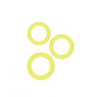 Renegade Diversity Rings Neon Yellow Set Of 3 Sex Toy Product