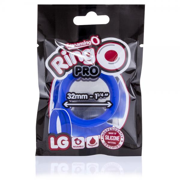 Screaming O Ringo Pro Large Blue Sex Toy Product
