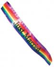 Rainbow Just Married Sash Sex Toy Product