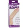 Vac-U-Lock 5 Inch Realistic Dong Beige Sex Toy Product Image 3