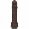 Prince Yahshua Ultraskyn 10.5 inches Cock Brown Dildo  Sex Toy Product Image 3