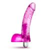 Naturally Yours Vibrating Ding Dong Pink Dildo Sex Toy Product Image 1