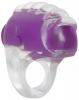 Ring True Unique Pleasure Rings Kit Clear Purple 3 Pack Sex Toy Product Image 2