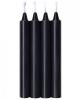 Make Me Melt Sensual Warm Drip Candles Black 4 Pack  Sex Toy Product Image 1