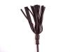 Rouge Leather Wooden Handle Riding Crop Black Sex Toy Product Image 2