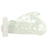 Sex Vibrating Rabbit Extender Clear Sex Toy Product Image 2