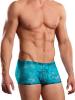 Mini Shorts Neon Lace Turquoise Blue Small Sex Toy Product Image 1