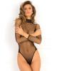 Rene Rofe High Demand Fishnet Bodysuit Black M/L Sex Toy Product Image 1