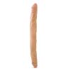 B Yours 14 inches Double Dildo Latin Tan Sex Toy Product Image 1