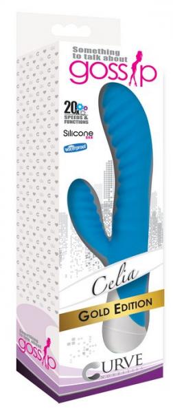 Gossip Celia Dual Motors Azure Blue Vibrator Sex Toy Product