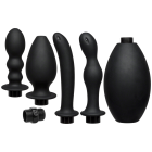 Kink Flow Flush Set Anal Douche & 4 Accessories Sex Toy Product