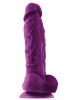 Coloursoft 5 inches Soft Dildo Purple Sex Toy Product Image 1
