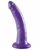 Dillio 7 inches Strap On Suspender Harness Set Purple Sex Toy Product Image 4